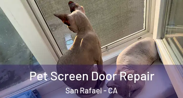  Pet Screen Door Repair San Rafael - CA