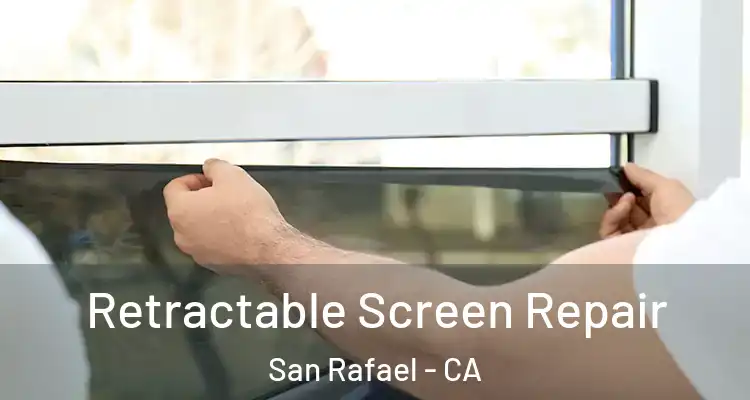  Retractable Screen Repair San Rafael - CA